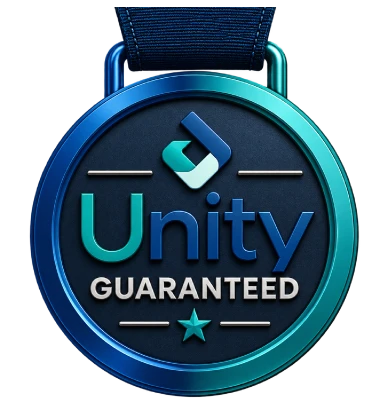 Hire Unity 12-month replacement guarantee